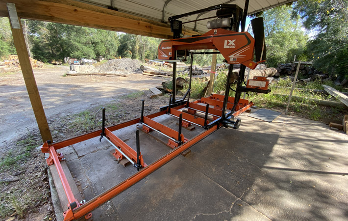 North Florida's Larges Sawmill 54 1/2 inches by 12 feet